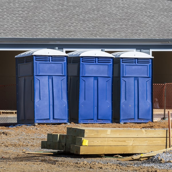 how do you dispose of waste after the porta potties have been emptied in West Concord MN